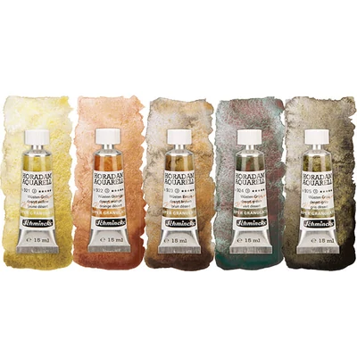 Akvarelová farba Schmincke Horadam, super granulačná - 5x15 ml, Desert