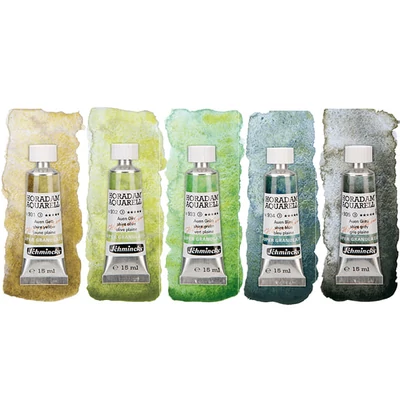Akvarelová farba Schmincke Horadam, super granulačná - 5x15 ml - 5x15 ml, Shire