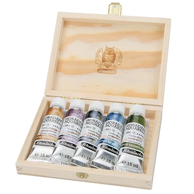 Akvarelová farba Schmincke Horadam, super granulačná - 5x15 ml, Tundra