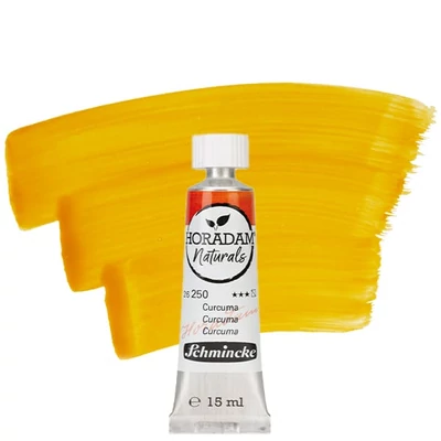 Akvarelová farba v tube Schmincke Horadam Naturals, 15 ml - 250, curcuma