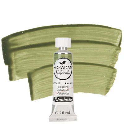 Akvarelová farba v tube Schmincke Horadam Naturals, 15 ml - 530, celadonite