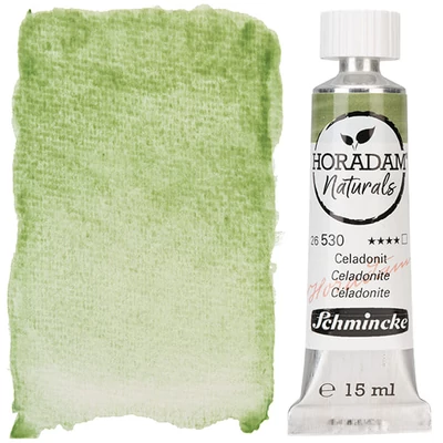 Akvarelová farba v tube Schmincke Horadam Naturals, 15 ml - 530, celadonite
