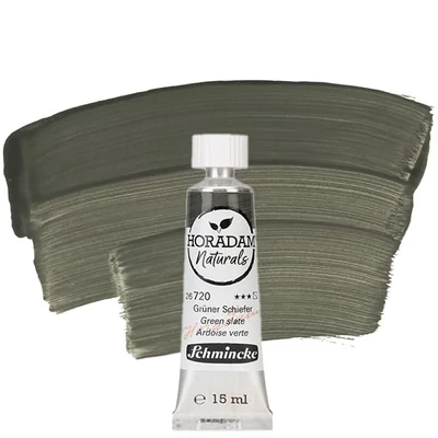 Akvarelová farba v tube Schmincke Horadam Naturals, 15 ml - 720, green slate