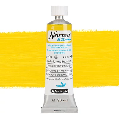 Vegánska olejová farba na vodnej báze Schmincke Norma Blue, 35 ml - 239, cadmium yellow hue light