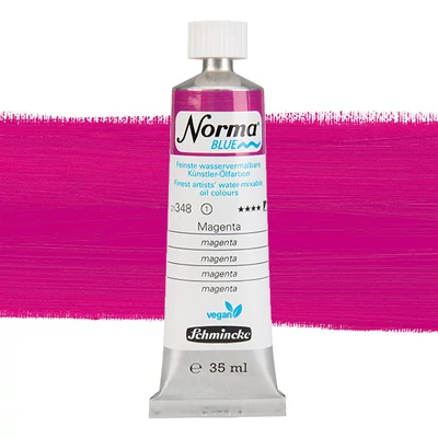 Schmincke Norma Blue vegánska olejová farba na vodnej báze, 35 ml - 348, purpurová