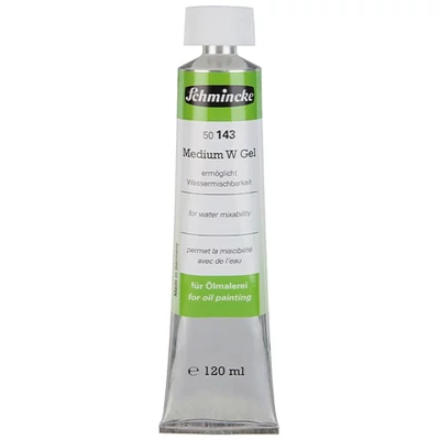 Olejové médium Schmincke, W Gel - 120 ml