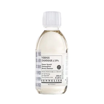 Dammarový lak Sennelier, lesklý - 250 ml
