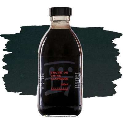 Kreslaici tuš Sennelier Indian ink- 250 ml