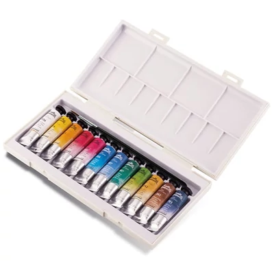 Sada akvarelových farieb Sennelier la petite Aquarelle Travel box - 12x10 ml + štetec