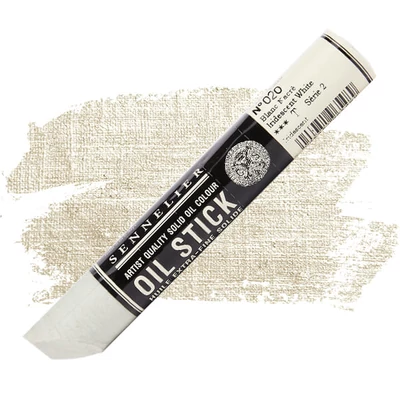 Olejová farba v tvare tyčinky Sennelier Oil Stick, 38 ml - 020, iridescent white