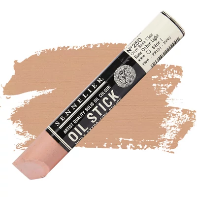 Olejová farba v tvare tyčinky Sennelier Oil Stick, 38 ml - 250, rose ochre light