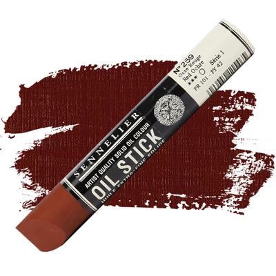 Olejová farba v tvare tyčinky Sennelier Oil Stick, 38 ml - 259, red ochre