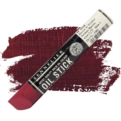 Olejová farba v tvare tyčinky Sennelier Oil Stick, 38 ml - 499, perylene maroon