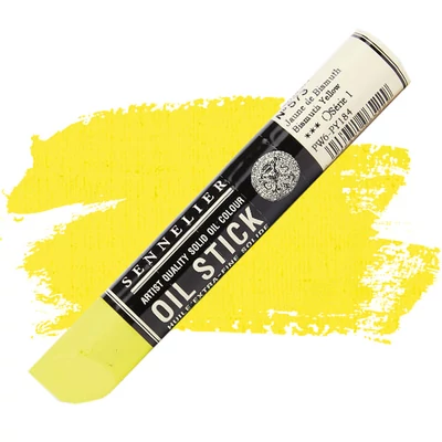 Olejová farba v tvare tyčinky Sennelier Oil Stick, 38 ml - 573, bismuth yellow