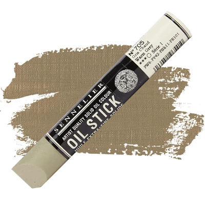 Olejová farba v tvare tyčinky Sennelier Oil Stick, 38 ml - 705, warm grey