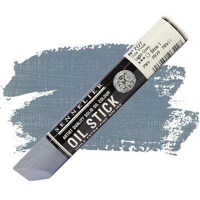Olejová farba v tvare tyčinky Sennelier Oil Stick, 38 ml - 707, light grey