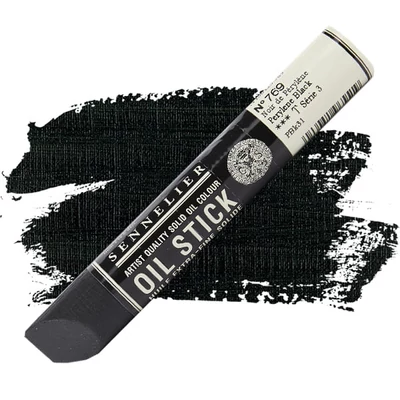 Olejová farba v tvare tyčinky Sennelier Oil Stick, 38 ml - 769, perylene black