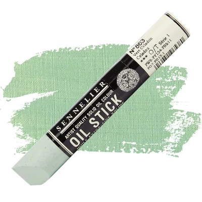 Olejová farba v tvare tyčinky Sennelier Oil Stick, 38 ml - 863, celadon