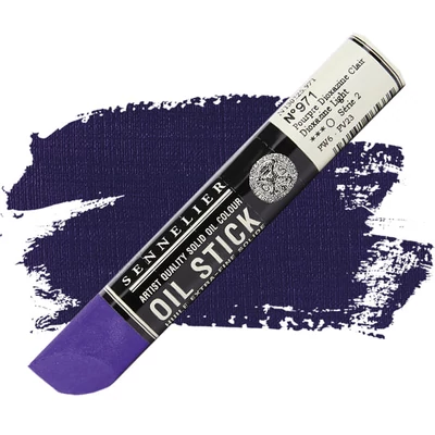 Olejová farba v tvare tyčinky Sennelier Oil Stick, 38 ml - 971, dioxazine light