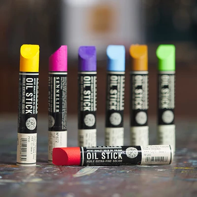 Olejová farba v tvare tyčinky Sennelier Oil Stick, 38 ml - v rôznych farbách