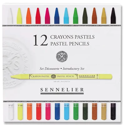 Sada pastelových ceruziek Sennelier - 12 ks