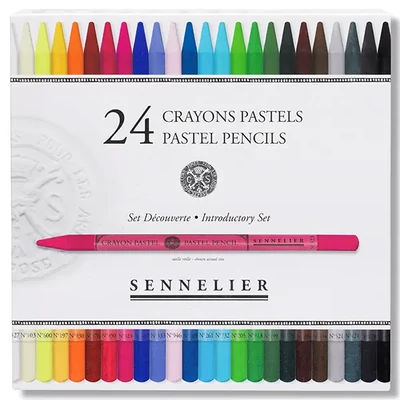 Sada pastelových ceruziek Sennelier- 24 ks, Introductory