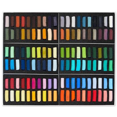 Sada suchých pastelov Sennelier - 120x1/2 ks, Paríž