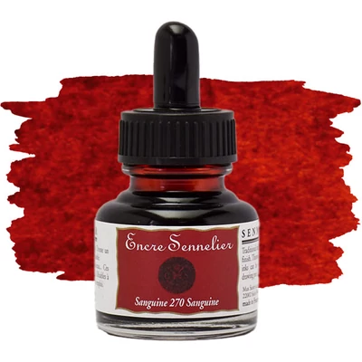 Kresliaci tuš Sennelier, 30 ml - 270, sanguine