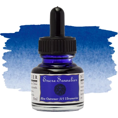 Kresliaci tuš Sennelier, 30 ml - 315, ultramarine blue