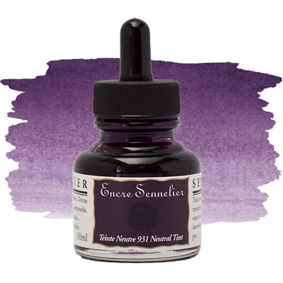 Kresliaci tuš Sennelier, 30 ml - 931, neutral hue