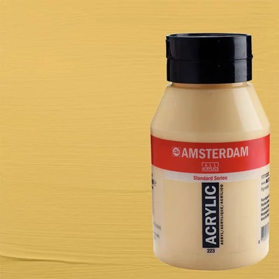 Akrylová farba Talens Amsterdam, 1000 ml - 223, naples yellow deep