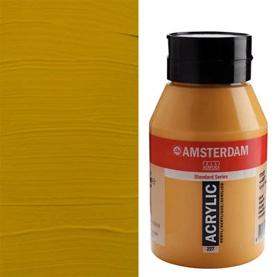 Akrylová farba Talens Amsterdam, 1000 ml - 227, yellow ochre