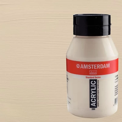Akrylová farba Talens Amsterdam, 1000 ml - 289, titanium buff light