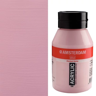 Akrylová farba Talens Amsterdam, 1000 ml - 330, persian rose