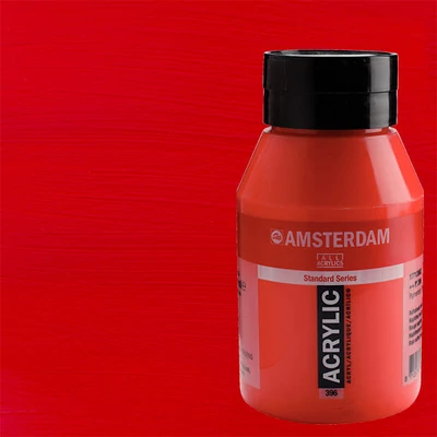 Akrylová farba Talens Amsterdam, 1000 ml - 396, naphthol red medium