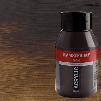 Akrylová farba Talens Amsterdam, 1000 ml - 403, vandyke brown
