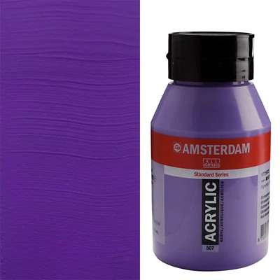 Akrylová farba Talens Amsterdam, 1000 ml - 507, ultramarine violet
