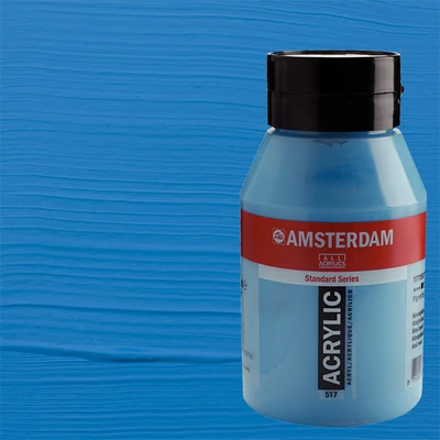 Akrylová farba Talens Amsterdam, 1000 ml - 517, king's blue