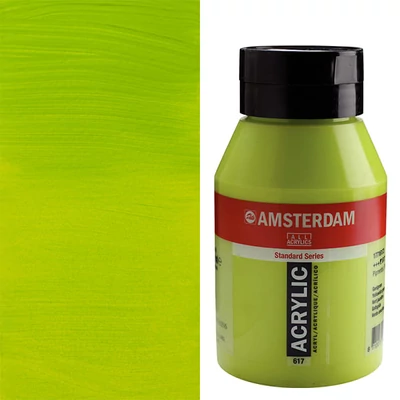 Akrylová farba Talens Amsterdam, 1000 ml - 617, yellow green