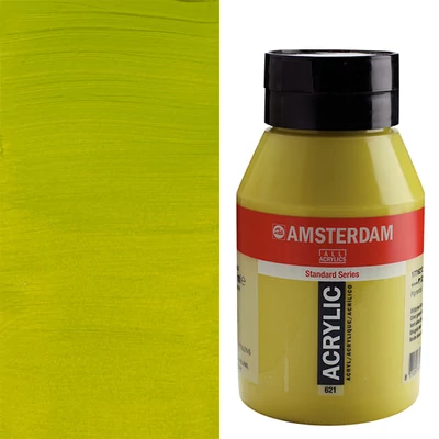 Akrylová farba Talens Amsterdam, 1000 ml - 621, olive green light