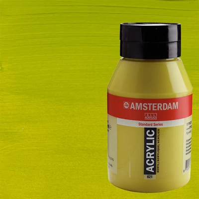 Akrylová farba Talens Amsterdam, 1000 ml - 621, olive green light