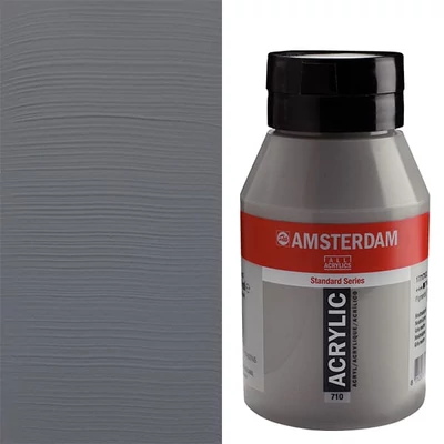 Akrylová farba Talens Amsterdam, 1000 ml - 710, neutral grey