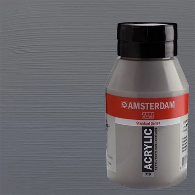 Akrylová farba Talens Amsterdam, 1000 ml - 710, neutral grey