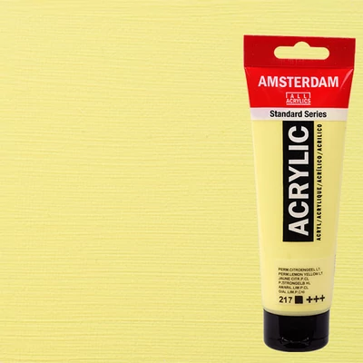 Akrylová farba Talens Amsterdam, 120 ml - 217, permanent lemon yellow light