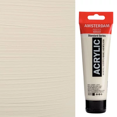 Akrylová farba Talens Amsterdam, 120 ml - 222, naples yellow light