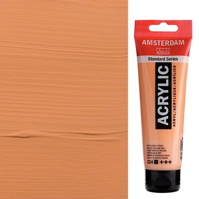Akrylová farba Talens Amsterdam, 120 ml - 224, naples yellow red