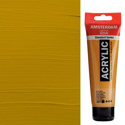 Akrylová farba Talens Amsterdam, 120 ml - 227, yellow ochre