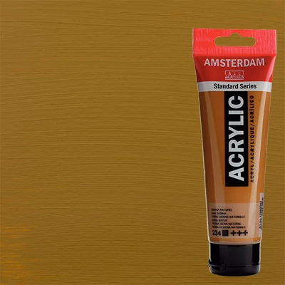Akrylová farba Talens Amsterdam, 120 ml - 234, raw sienna