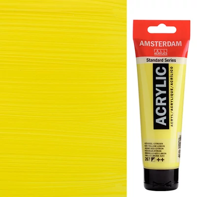 Akrylová farba Talens Amsterdam, 120 ml - 267, azo yellow lemon