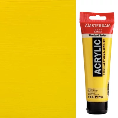Akrylová farba Talens Amsterdam, 120 ml - 268, azo yellow light
